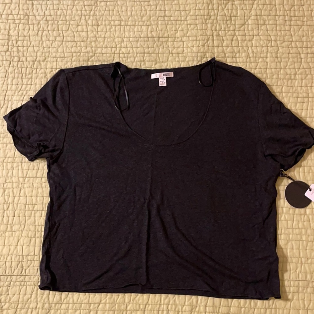 Amuse Simo crop tee